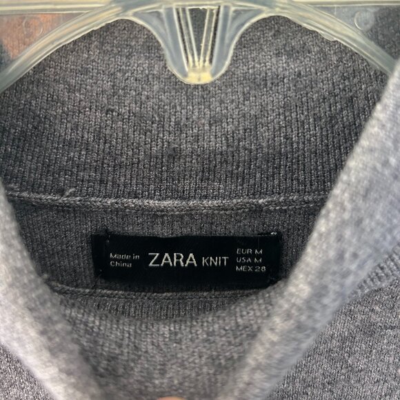 Zara Turtleneck Shortsleeve Knit Top - Picture 3 of 5